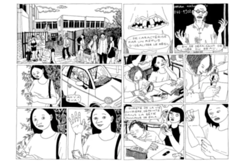 Tachycardie de Maybelline Skvortzoff : malaise à l'aise dans la BD