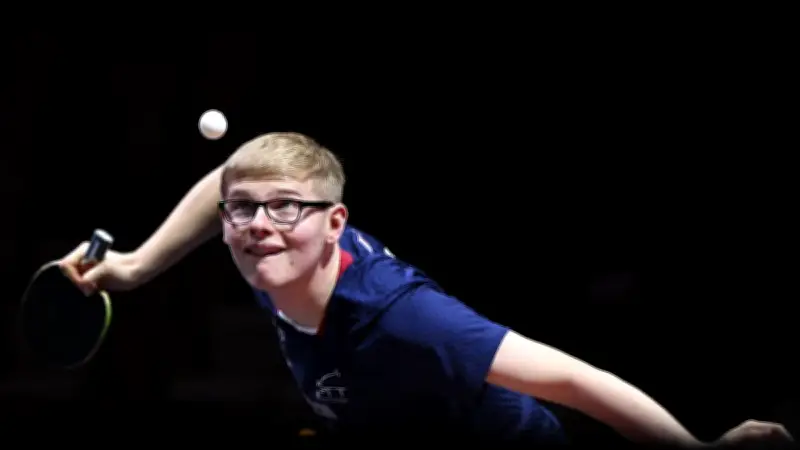 Tennis de table : Félix Lebrun face à Jang Woojin au WTT Grand Smash