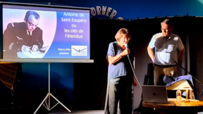 Thierry Spas illumine l'héritage de Saint-Exupéry lors d'une conférence captivante à Sommières