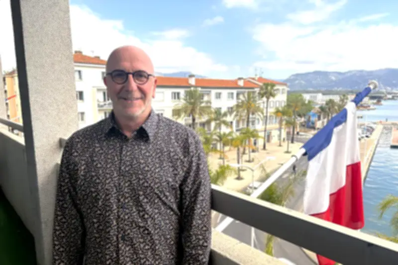 Thierry Tidona, ex-pilote d'hélico et 1er adjoint RN à La Seyne