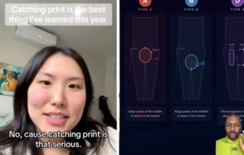TikTok et la tendance 'catching prints' : une méthode controversée pour deviner la taille du pénis