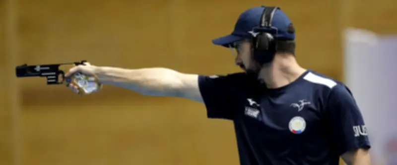 Tir au pistolet : Clément Bessaguet champion du monde de vitesse olympique