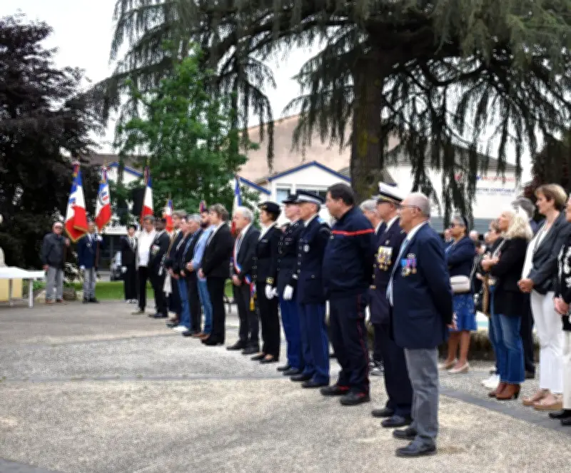 Tonneins honore les victimes de la Déportation lors d'une cérémonie