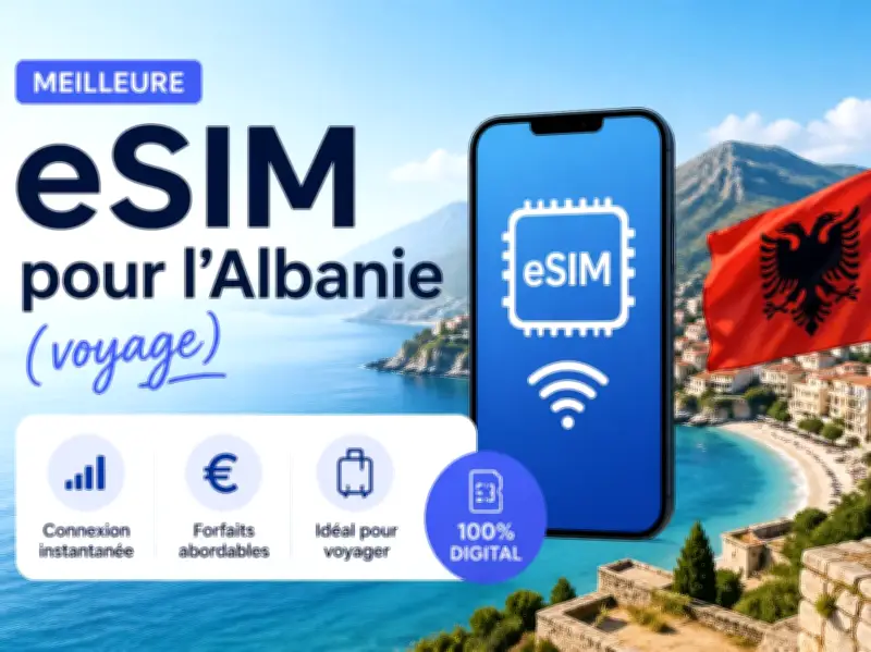 Top 5 des meilleures eSIM pour l'Albanie en 2023
