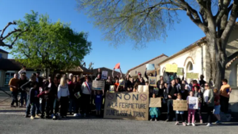 Tornac : parents et élus mobilisés contre la fermeture d'une classe annoncée