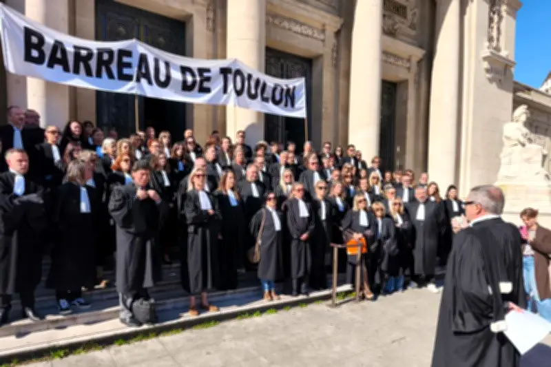 Toulon : Près de 100 avocats en grève contre le projet de loi sur le plaider-coupable criminel