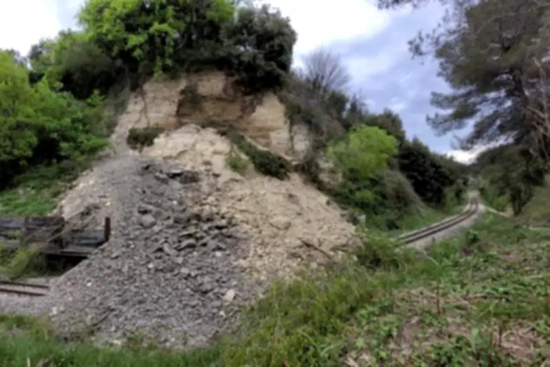 Train des Pignes : bus de substitution après l'éboulement