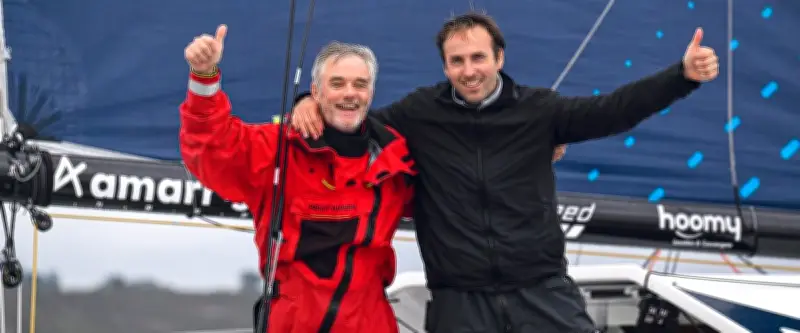 Transat Café l'Or : Achille Nebout 3e à La Corogne avant une escale forcée