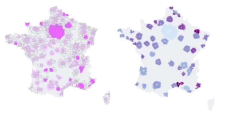 Transports publics : des décalages révélés par les données téléphoniques