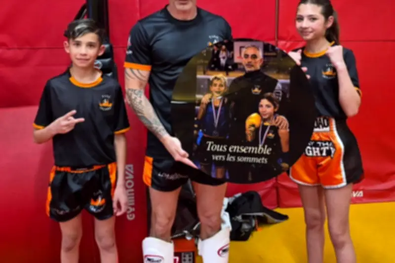 Trinité et Antoine, frère et sœur champions de France de Muay Thaï à Six-Fours