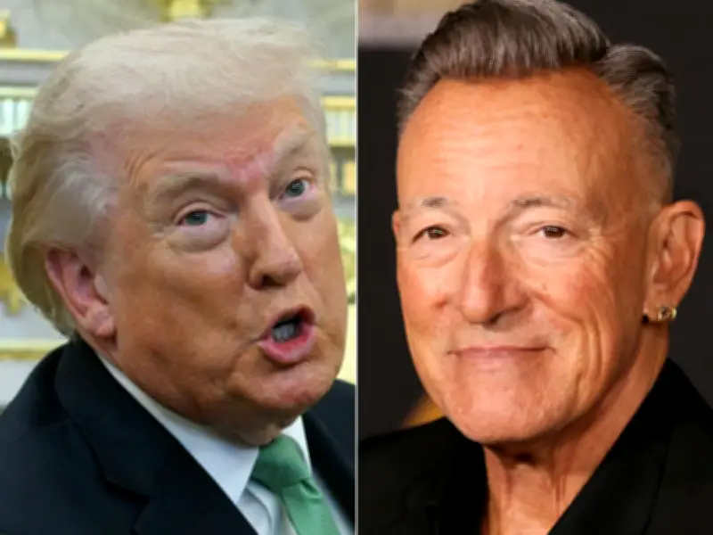 Trump appelle au boycott de Bruce Springsteen, le qualifiant de 'pruneau desséché'