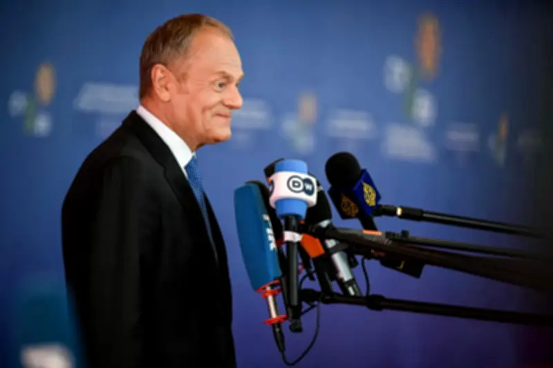 Tusk salue l'absence d'Orban : « Plus de Russes dans la salle »