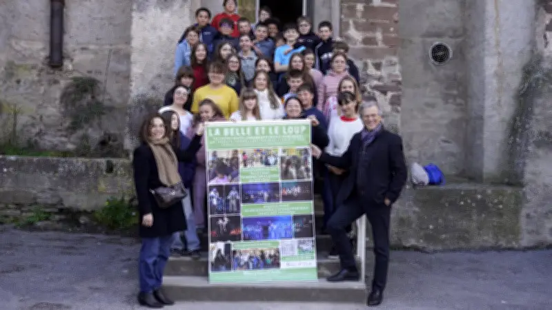 Un disque prolonge la magie du spectacle 'La belle et le loup' à Sylvanès