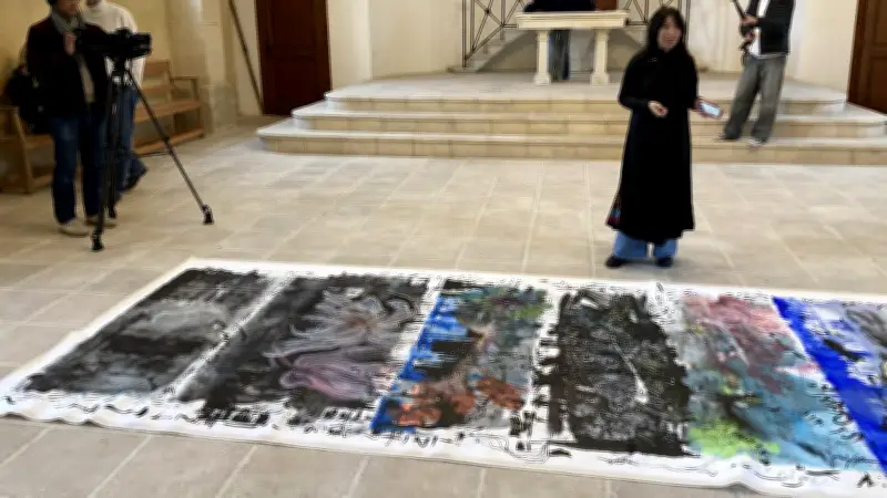 Un documentaire étudiant sur l'artiste Marijah Bac Cam tourné au temple d'Arpaillargues