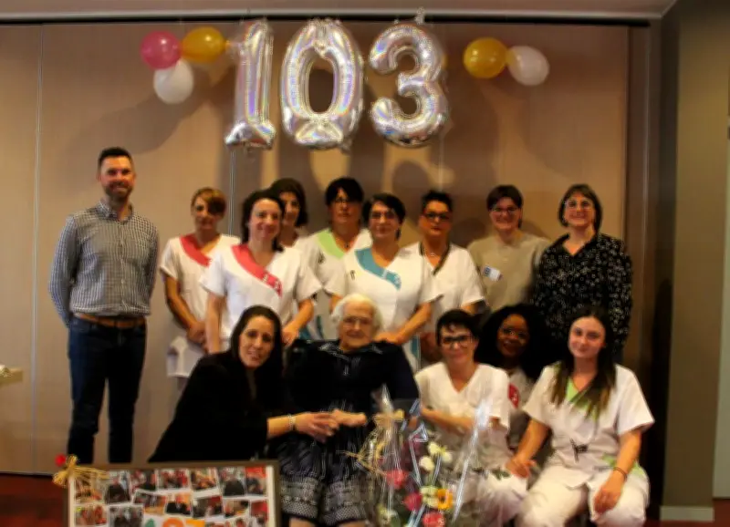 Un Ehpad des Landes célèbre deux centenaires en deux mois, un troisième anniversaire à venir
