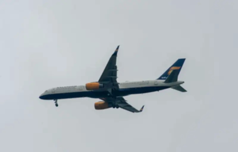 Un pilote islandais célèbre sa retraite en survolant son village à basse altitude