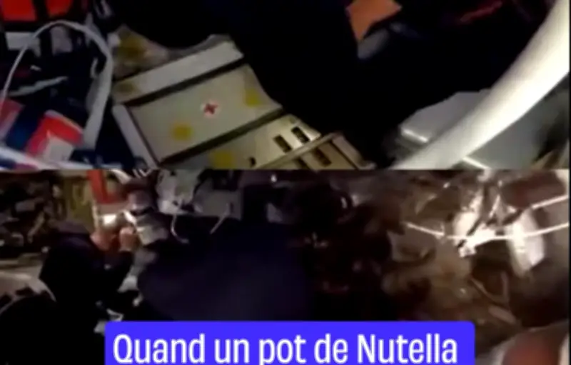 Un pot de Nutella flotte dans la capsule Orion de la mission Artémis II de la NASA