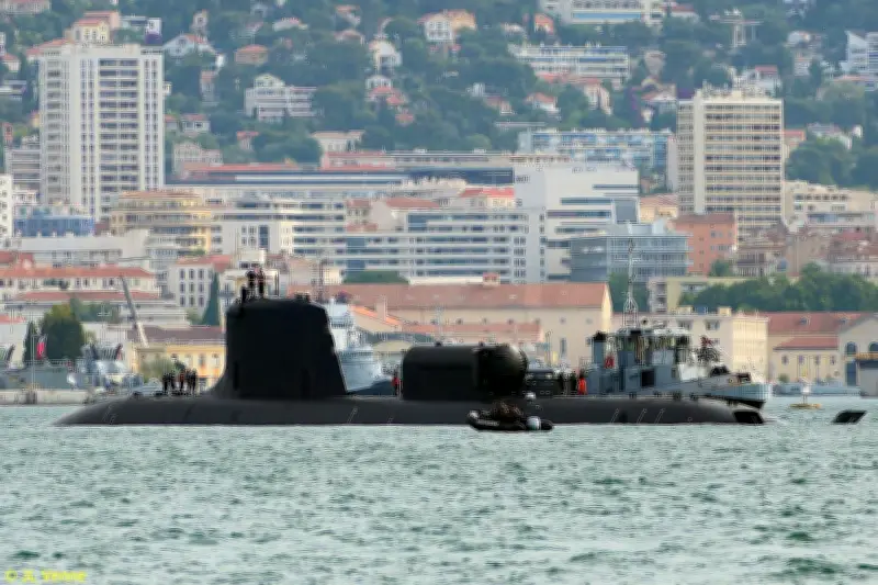 Un sous-marin français déploie un drone militaire américain au large de Toulon