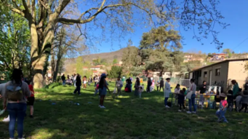 Une chasse aux œufs pédagogique et intergénérationnelle remporte un franc succès