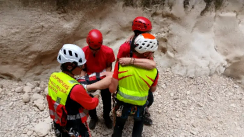 Une femme secourue dans une ravine isolée du Gard grâce à un hélicoptère