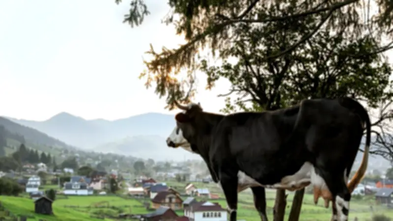 Une vache s'échappe et déambule sur les rails du tram au Mans