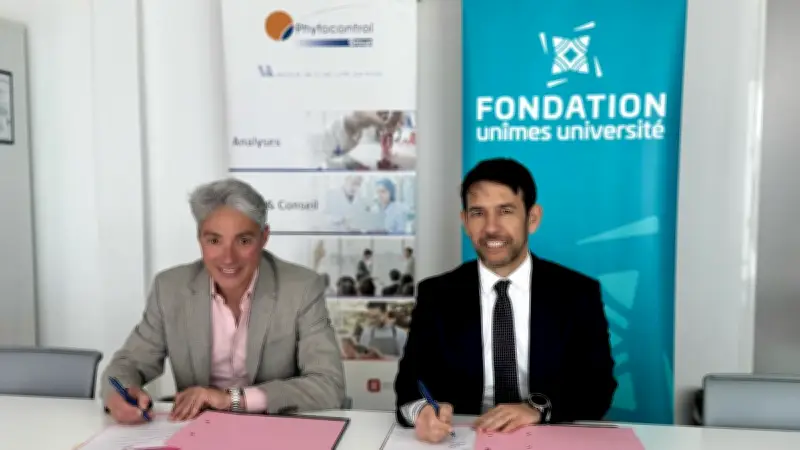 Université de Nîmes et Phytocontrol renouvellent leur partenariat pour trois ans