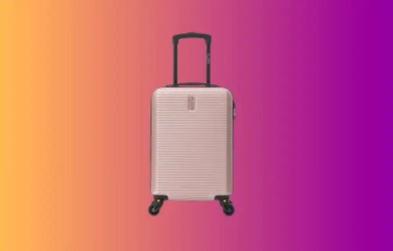 Valise cabine Celims rose gold à 29,99 € sur Cdiscount