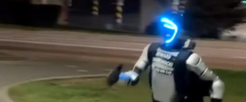 Varsovie : un robot influenceur poursuit des sangliers dans une scène insolite