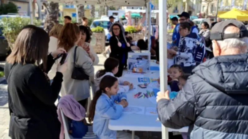 Villeneuve-lès-Béziers : une chasse aux œufs réussie anime le centre-ville