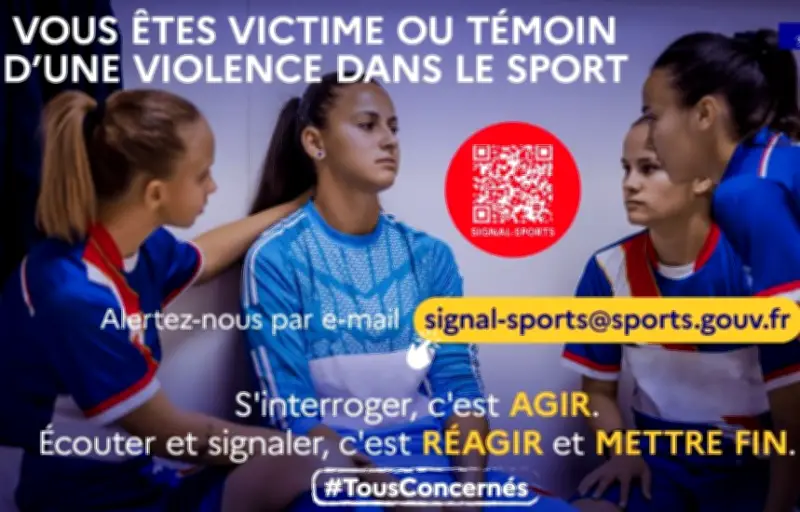 Violences dans le sport : hausse de 64% des signalements en 2025
