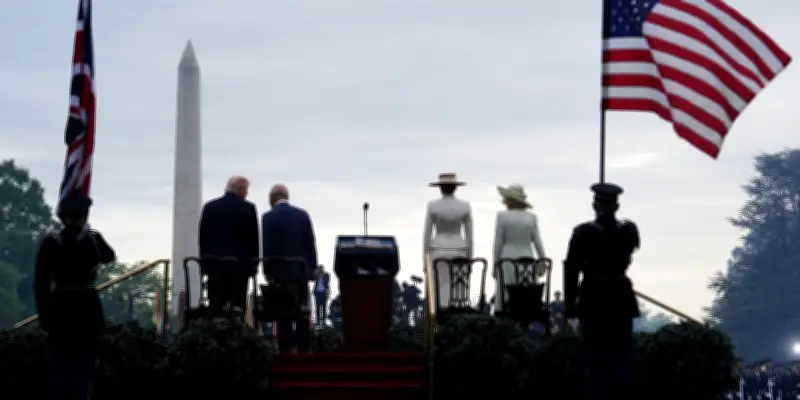 Visite d'État de Charles III aux États-Unis : de la Maison-Blanche à la reine Camilla