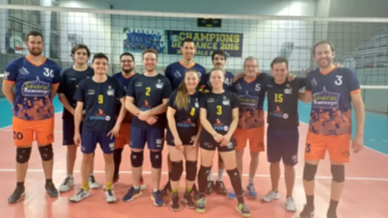Volley-ball : Sévérac I s'impose à Mende et assure la seconde place