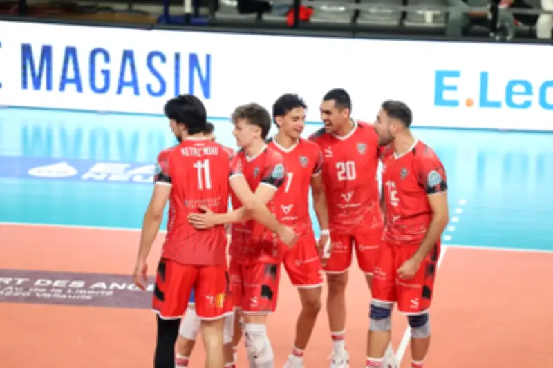 Volley : L'AS Cannes s'incline face à Montpellier en quart de finale aller des play-offs