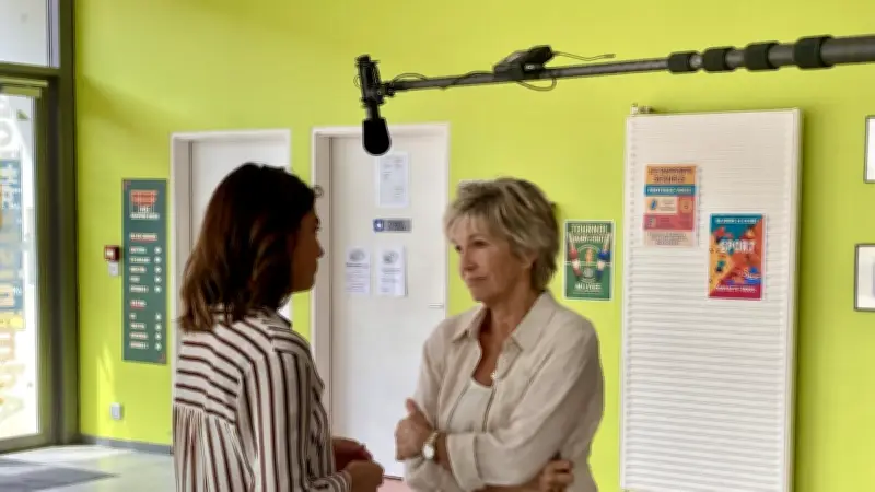 Véronique Jannot tourne une nouvelle série dans un lycée près de Montpellier