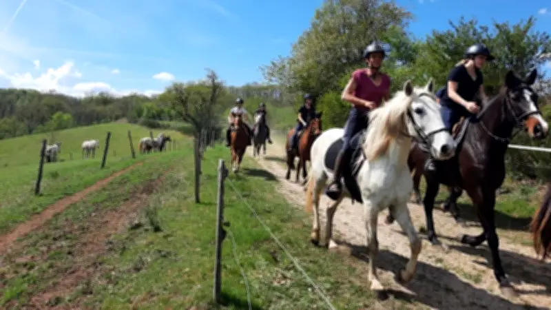 Week-end équestre sur le Lévézou : endurance et randonnées
