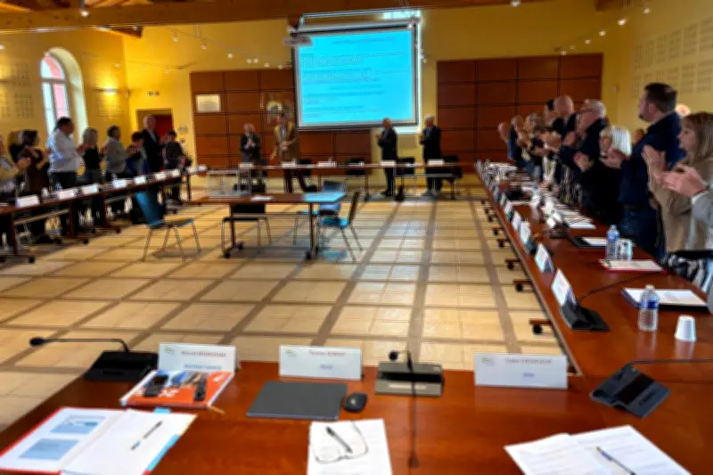 Yves Palmieri élu à l'unanimité président de la communauté de communes de la Vallée du Gapeau