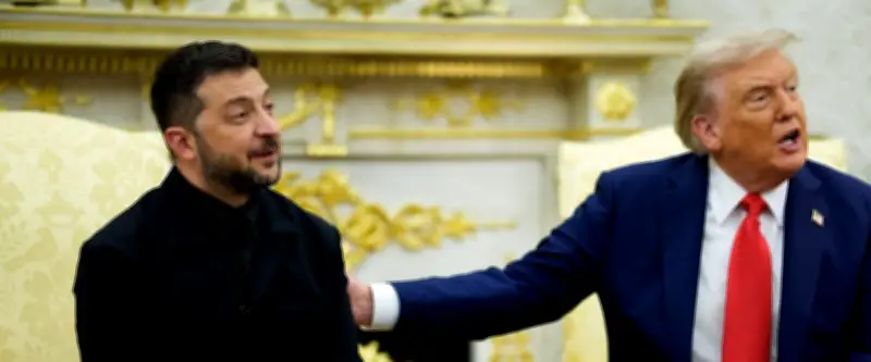 Zelensky refuse la cravate pour son entretien avec Trump à la Maison Blanche