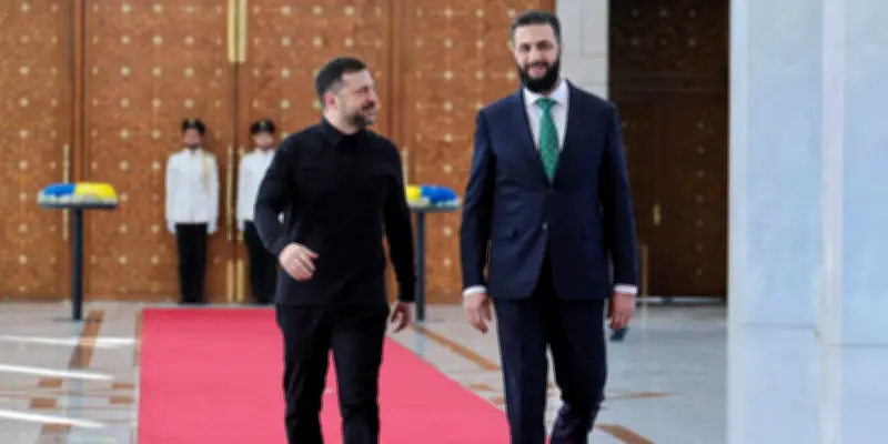 Zelensky rencontre le président syrien à Damas pour discuter de la guerre en Ukraine