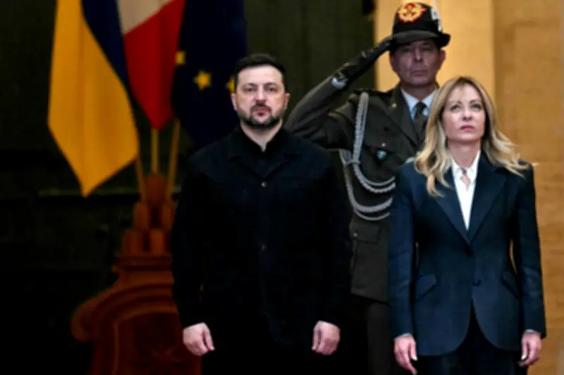 Zelensky à Rome : l'Ukraine presse l'Italie pour une défense aérienne renforcée