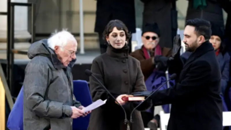 Zohran Mamdani prête serment comme maire de New York, un programme progressiste