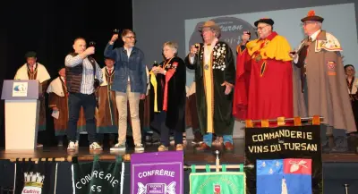 41 confréries réunies pour l'adoubement de six nouveaux membres dans les Landes