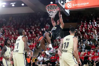 AS Monaco basket bat Barcelone et jouera l'Olympiakos en play-offs