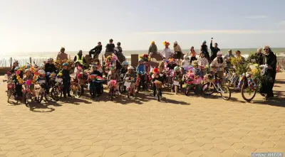 Biscarrosse-Plage célèbre la 6e édition des Vélos en fleurs dans une ambiance familiale