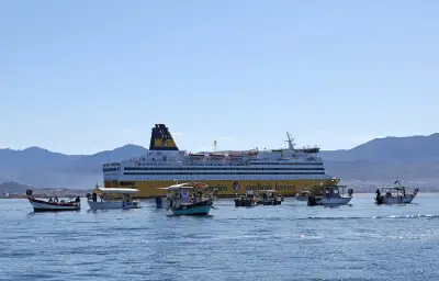 Blocage des ports corses par les pêcheurs contre la flambée du prix du gazole