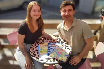 Cannes : Adeline et Kévin créent des livres jeunesse sur la confiance en soi et les émotions