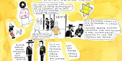 Chaim Kaliski au MAHJ : une chronique enfantine de la barbarie nazie