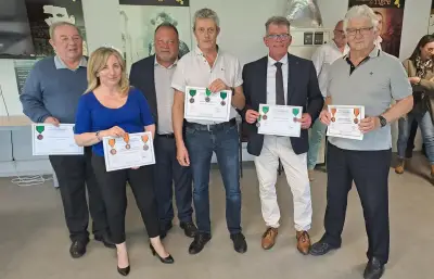 Cinq policiers honorés pour leur dévouement et leur action envers la jeunesse