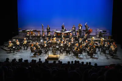 Concert solidaire de l'Orchestre des forces aériennes à Linxe le 25 avril