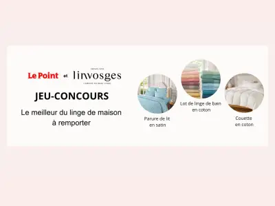 Concours Linvosges : Gagnez des lots de luxe pour embellir votre quotidien