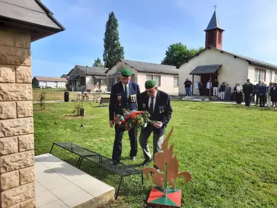 Cérémonie du 163e anniversaire du combat de Camerone au Cafi
